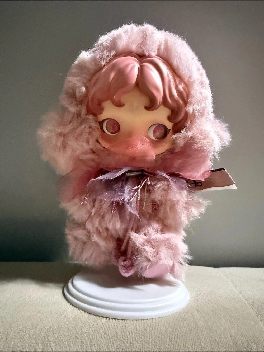 Pop Mart L'impressionnisme θSKULLPANDA Series Windflower Plush Doll